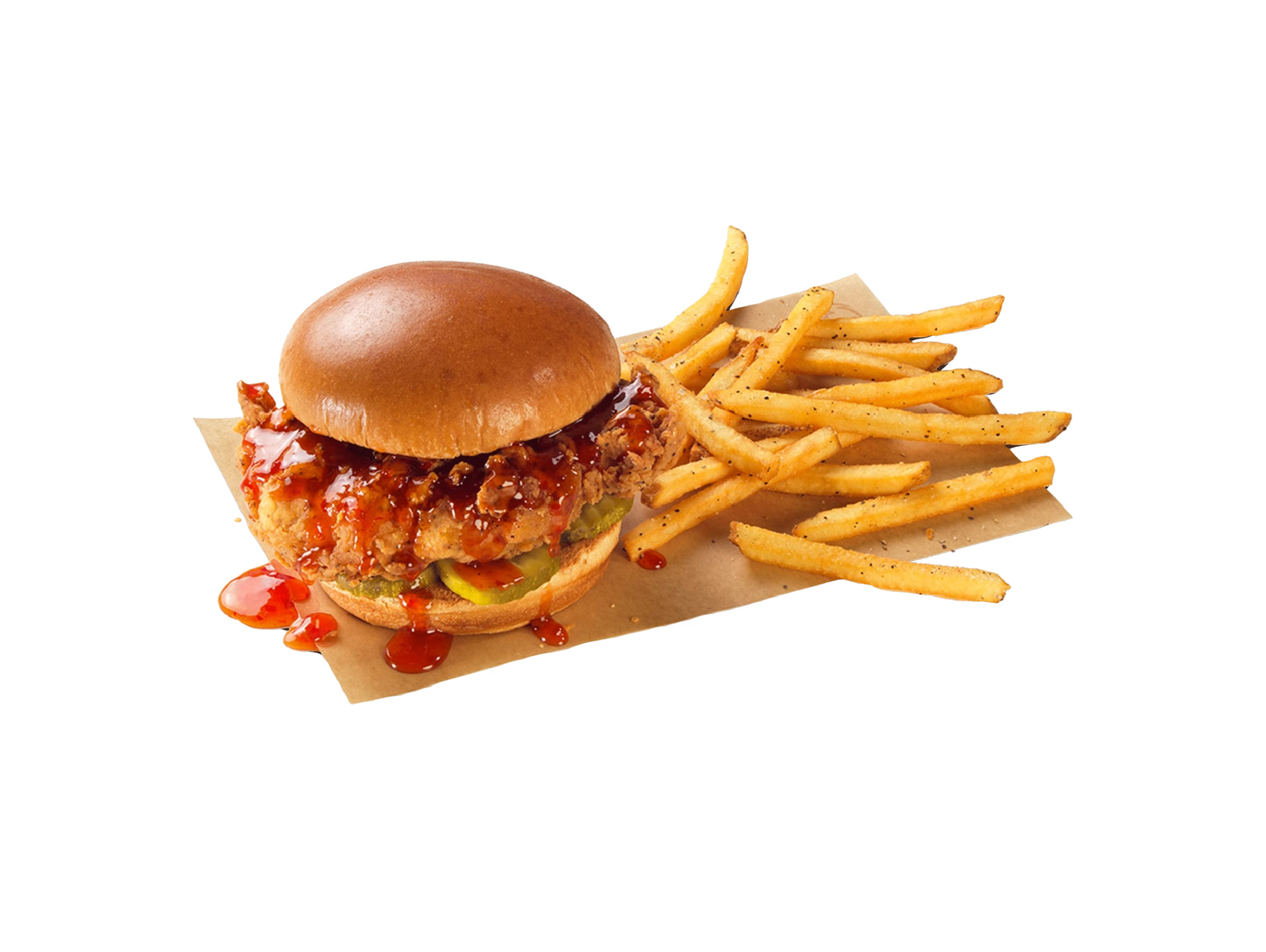 Order Saucy Chicken Sandwich food online from Buffalo Wild Wings store, Wooster on bringmethat.com