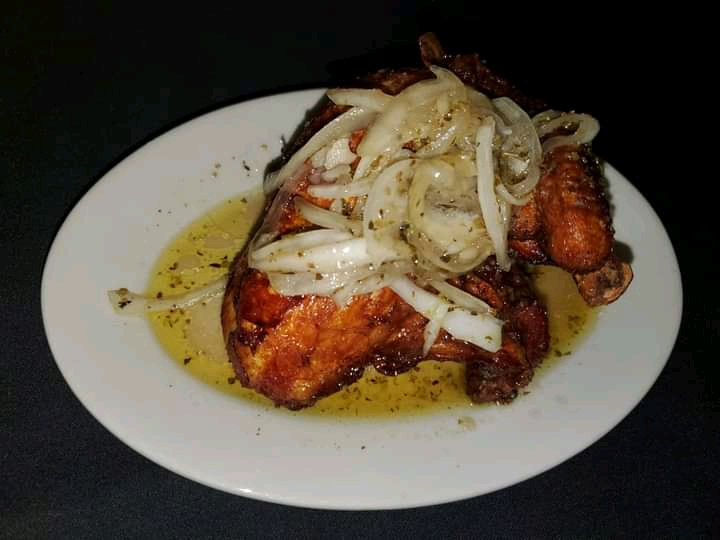 Order Pollo Frito food online from La Teresita Restaurant store, Pinellas Park on bringmethat.com
