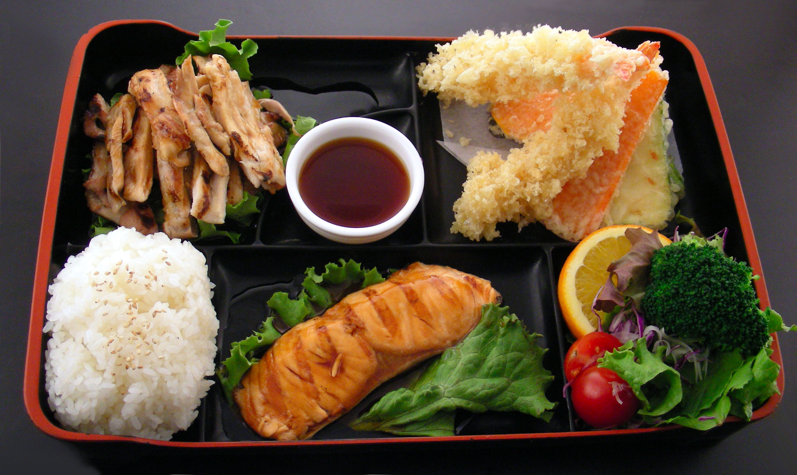 Order Combination Bento Box food online from Zen Bistro store, Millbrae on bringmethat.com