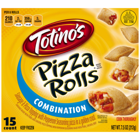 Order Totino's Pizza Rolls Combination 15 Count 7.5oz food online from 7-Eleven store, Wakefield on bringmethat.com