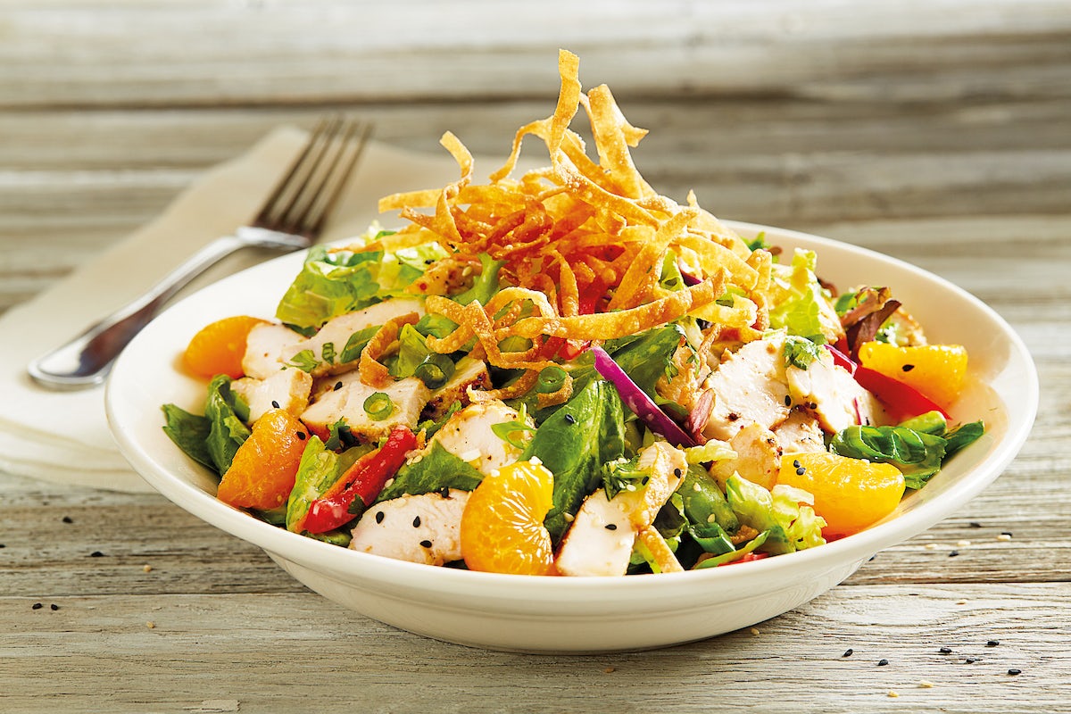 Order Enlightened Asian Chopped Salad food online from BJ's Restaurant & Brewhouse store, Waco on bringmethat.com