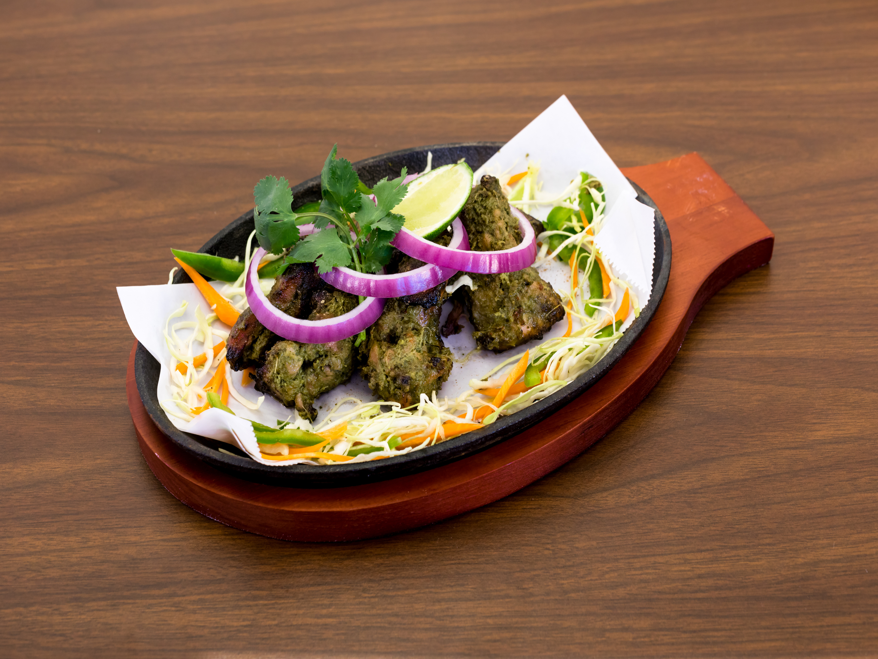 Order Mint Chicken  Tikka  food online from Cafe Bahar Indian Restaurant store, Kirkland on bringmethat.com