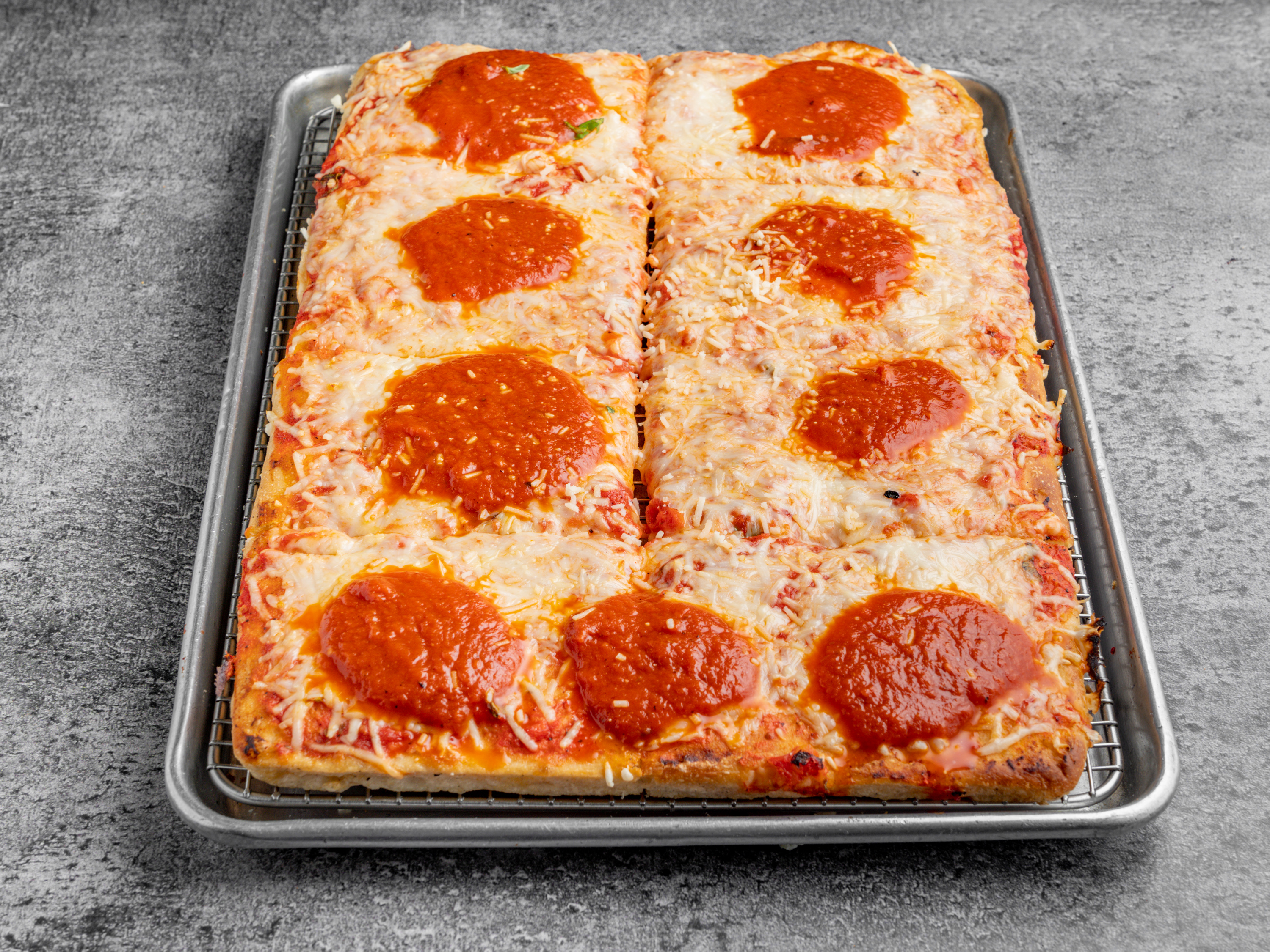 Order Vegan Sicilian Slice food online from 3 Brothers of RVC store, Rockville Centre on bringmethat.com