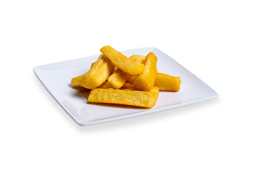 Order Chili Lime Yuca Fries food online from Just Chik'n store, Rochester on bringmethat.com