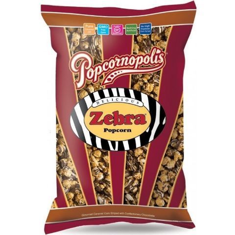 Order Popcornopolis Zebra Popcorn 3oz food online from 7-Eleven store, Bellflower on bringmethat.com