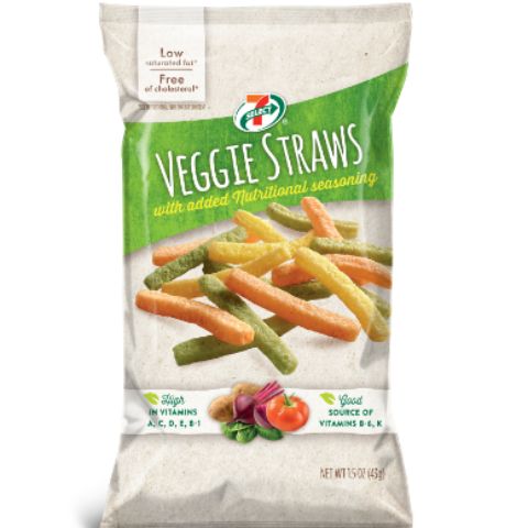 Order 7-Select Veggie Straws 1.5oz food online from 7-Eleven store, Charlotte on bringmethat.com