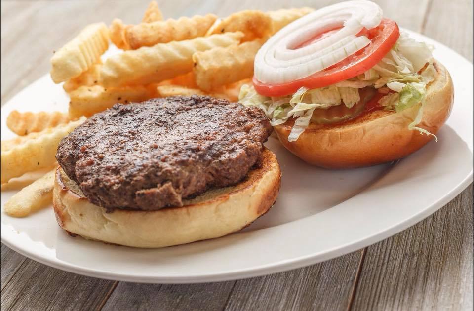 Order Man-Man Burger (6 oz.) food online from BSW Burger Salads Wings store, Jackson on bringmethat.com
