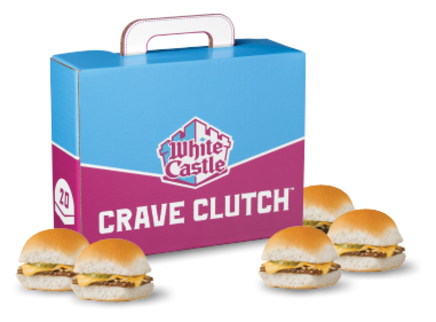 Order CHEESE SLIDER CRAVE CLUTCH® food online from White Castle store, Centereach on bringmethat.com