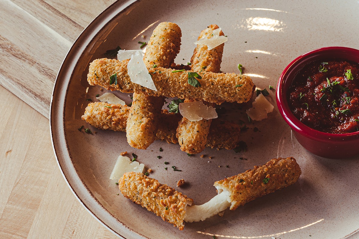 Order MOZZARELLA STICKS food online from Old Chicago 66 store, Lakewood on bringmethat.com