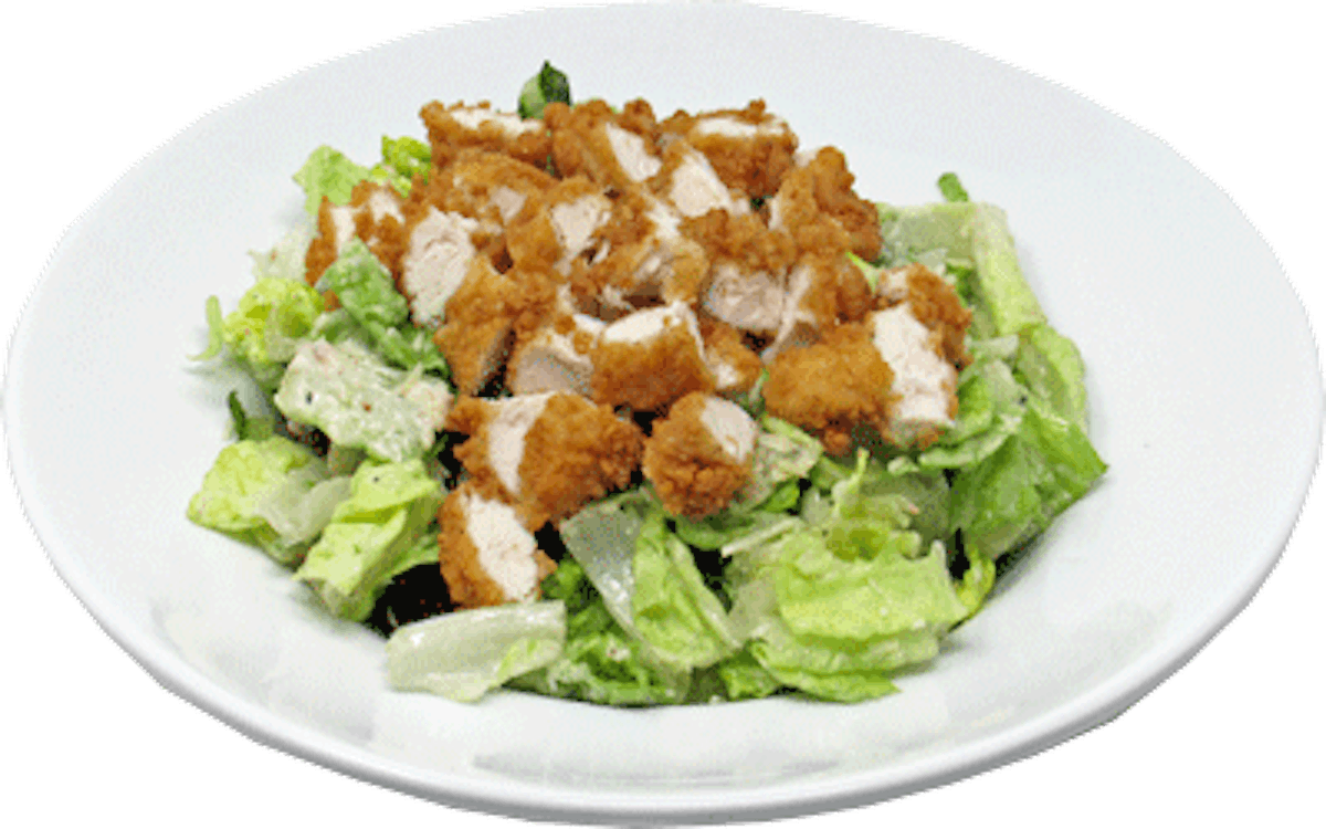 Order Crispy Chicken Caesar Salad food online from Ruby Tuesday store, Thomasville on bringmethat.com