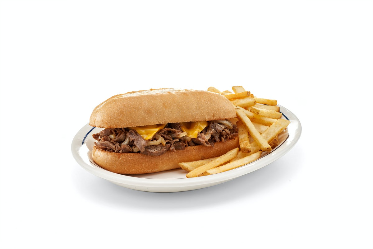 Order Philly Cheese Steak Stacker food online from Ihop store, Elkhart on bringmethat.com
