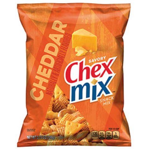 Order Chex Mix Cheddar 3.75oz food online from 7-Eleven store, Lynchburg on bringmethat.com