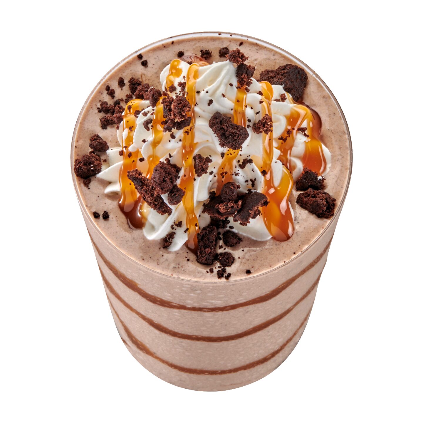 Order Caramel Fudge Brownie Milkshake food online from Sheetz store, Goldsboro on bringmethat.com