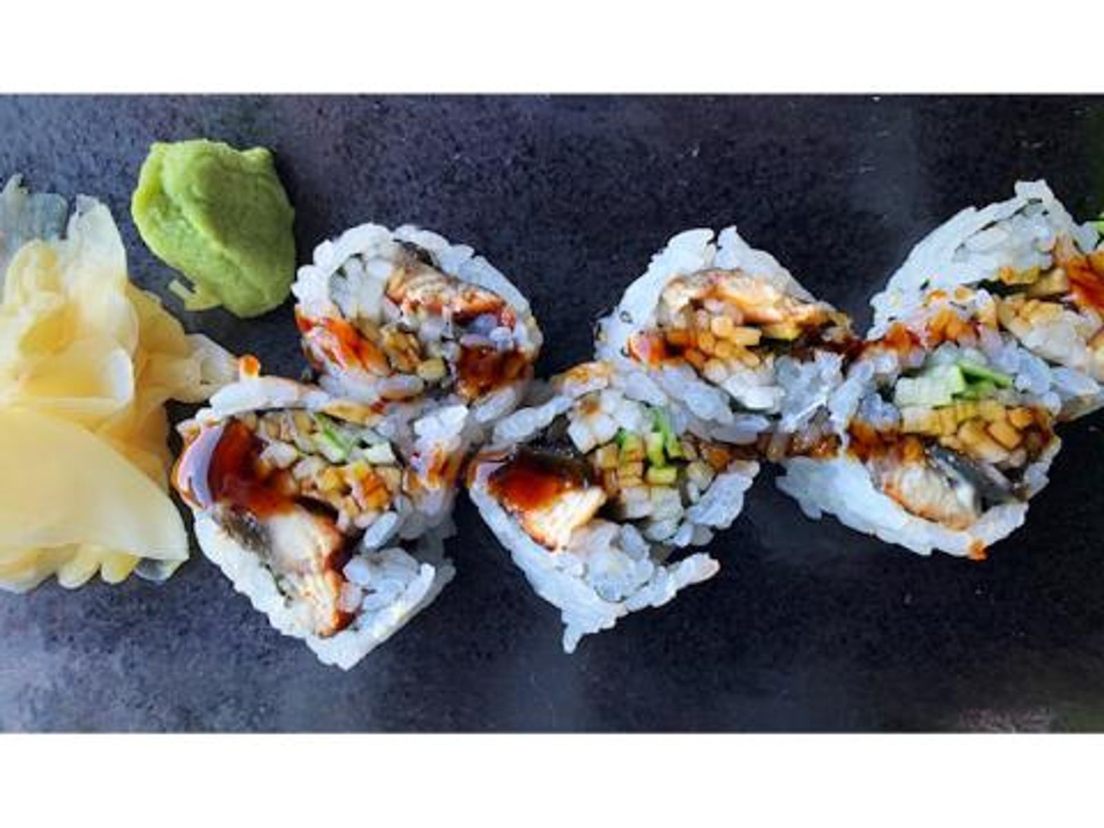 Order Eel Avocado Roll food online from Takumi Hibachi Sushi & Lounge store, Bay Shore on bringmethat.com