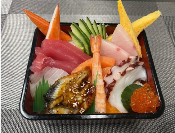 Order 133. Chirashi Bowl food online from Kani Japanese &Thai Cuisine store, Tonawanda on bringmethat.com