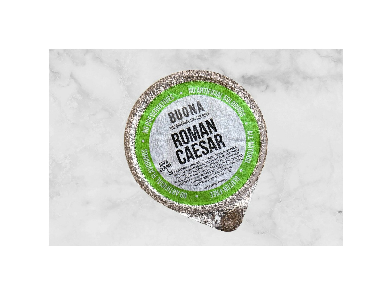 Order Side Caesar Dressing food online from Buona Beef store, Bolingbrook on bringmethat.com
