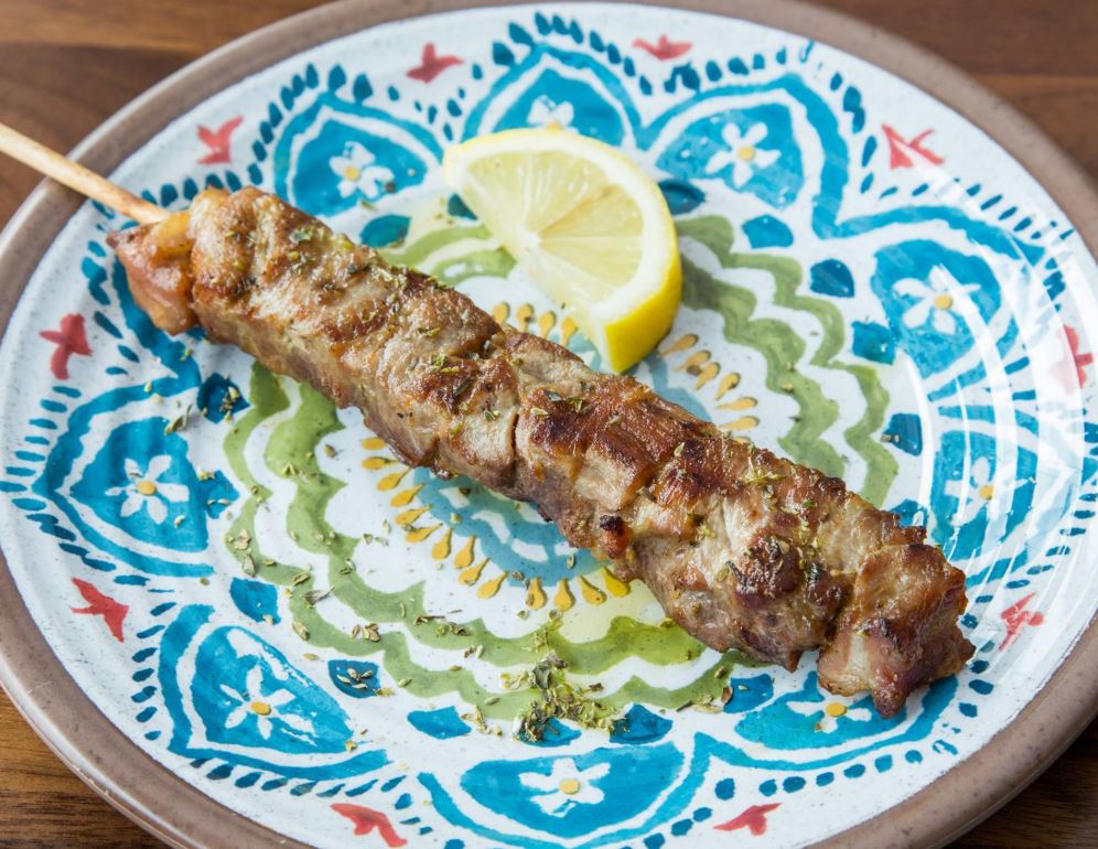 Order Pork Skewer food online from Gyro City store, Brighton on bringmethat.com