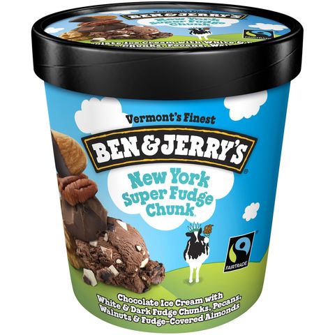 Order Ben & Jerry's New York Super Fudge Chunk Pint food online from 7-Eleven store, Natick on bringmethat.com