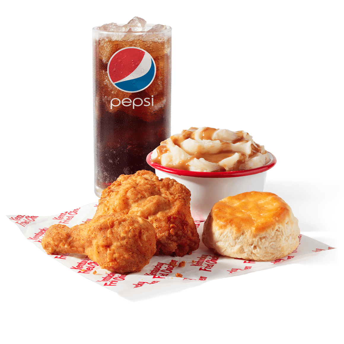 Order 2 pc. Chicken Combo food online from KFC store, Yadkinville on bringmethat.com