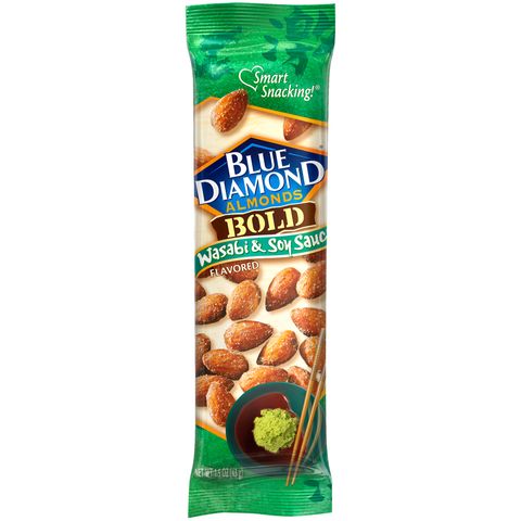 Order Blue Diamond Almonds Bold Wasabi & Soy Sauce 1.5oz food online from 7-Eleven store, Natick on bringmethat.com