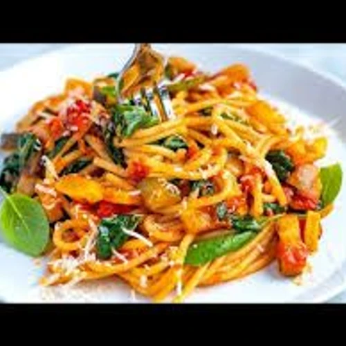 Veggie Spaghetti from Roma Pizza