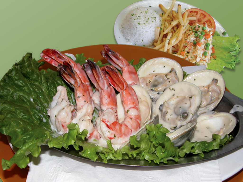 Order 15. Camarones al Ajillo food online from Cositas Ricas Corp store, Queens on bringmethat.com