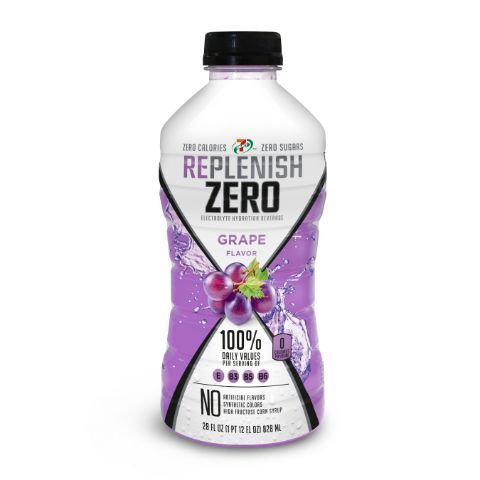 Order 7-Select Replenish Zero Grape 28oz food online from 7-Eleven store, Bellflower on bringmethat.com