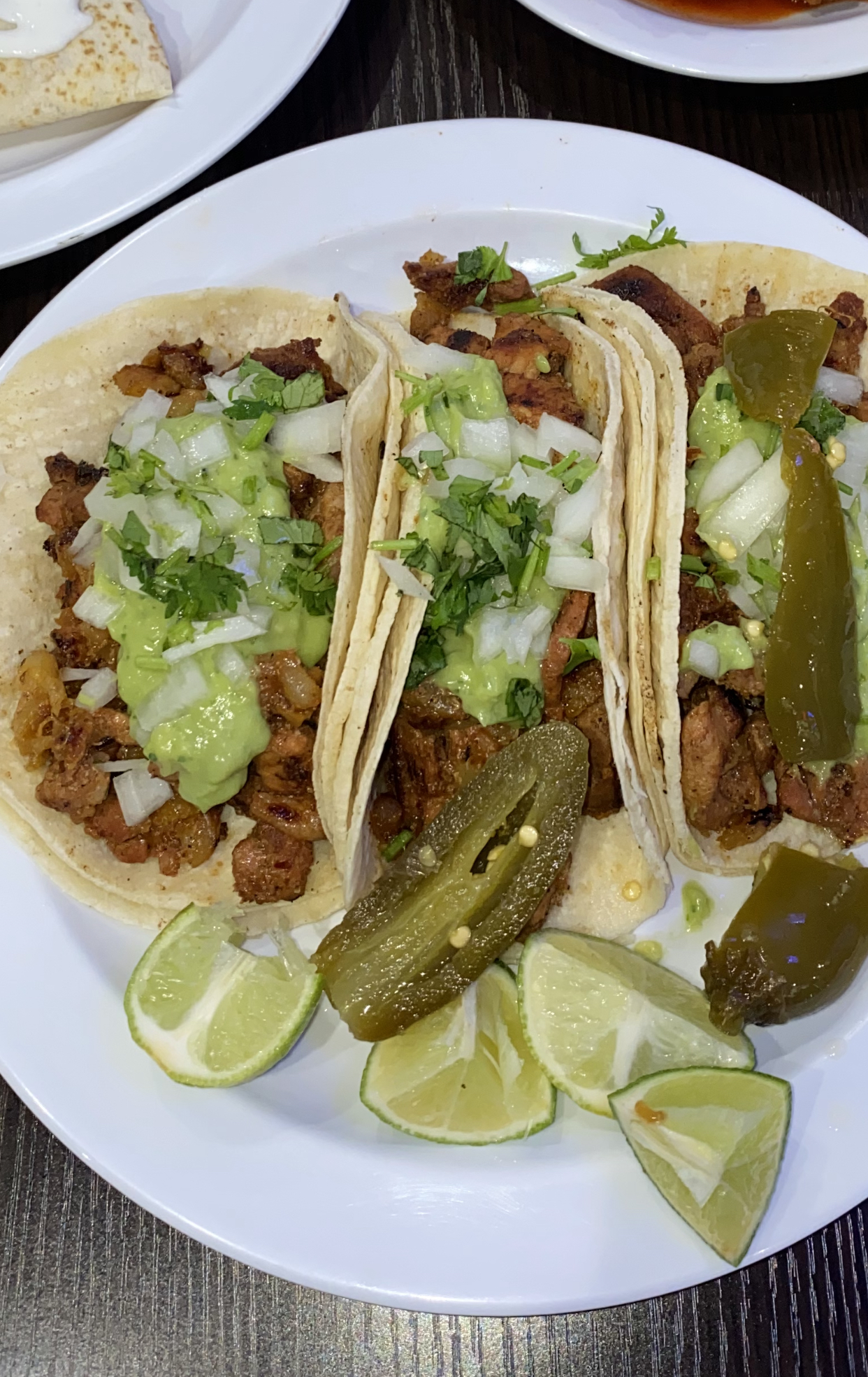 Order Taco al Pastor food online from Sabores Latinos Restaurant & Bakery Corp. store, Richmond Hill on bringmethat.com