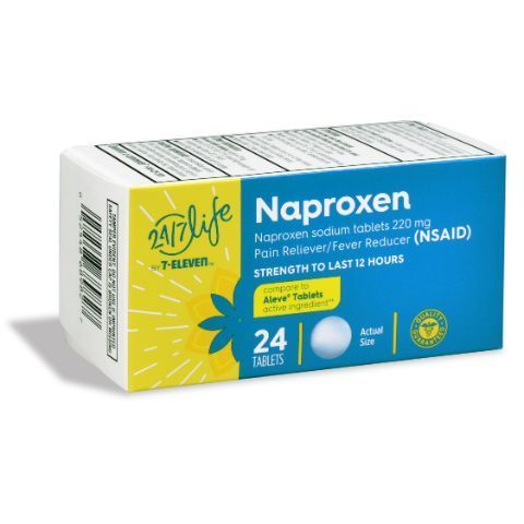 Order 24/7 Life Naproxen Sodium 220mg Tabs 24ct food online from 7-Eleven store, Aurora on bringmethat.com