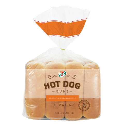 Order 7-Select Hot Dog Buns 11oz food online from 7-Eleven store, Natick on bringmethat.com
