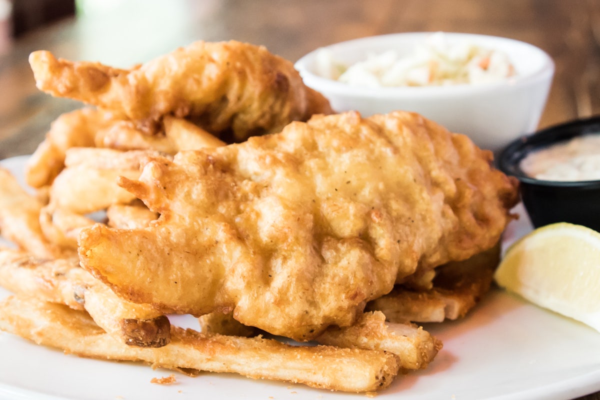 Order Classic Fish & Chips food online from Carolina Ale House store, Wake Forest on bringmethat.com