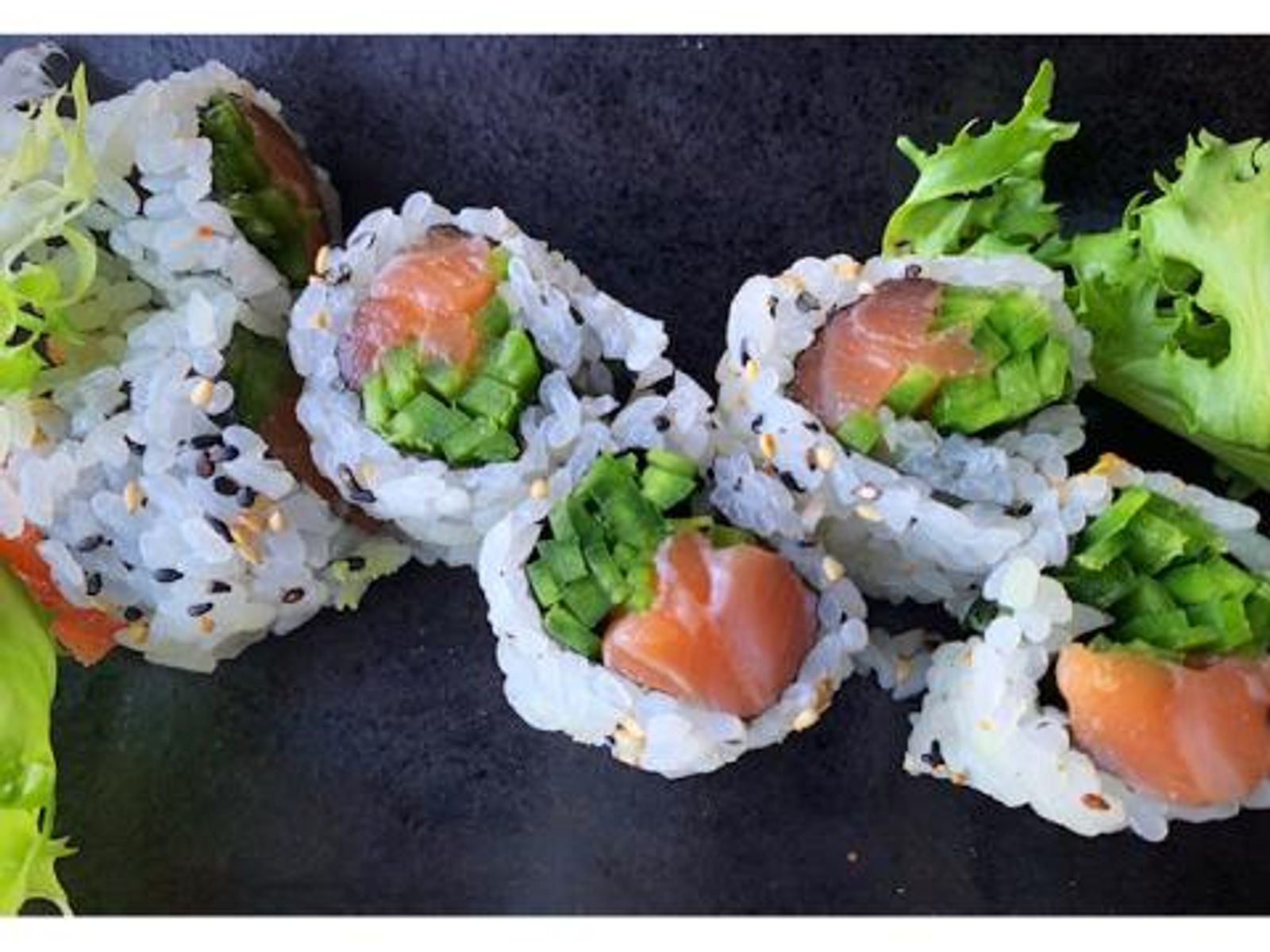 Order Salmon Jalapeno Roll food online from Takumi Hibachi Sushi & Lounge store, Bay Shore on bringmethat.com