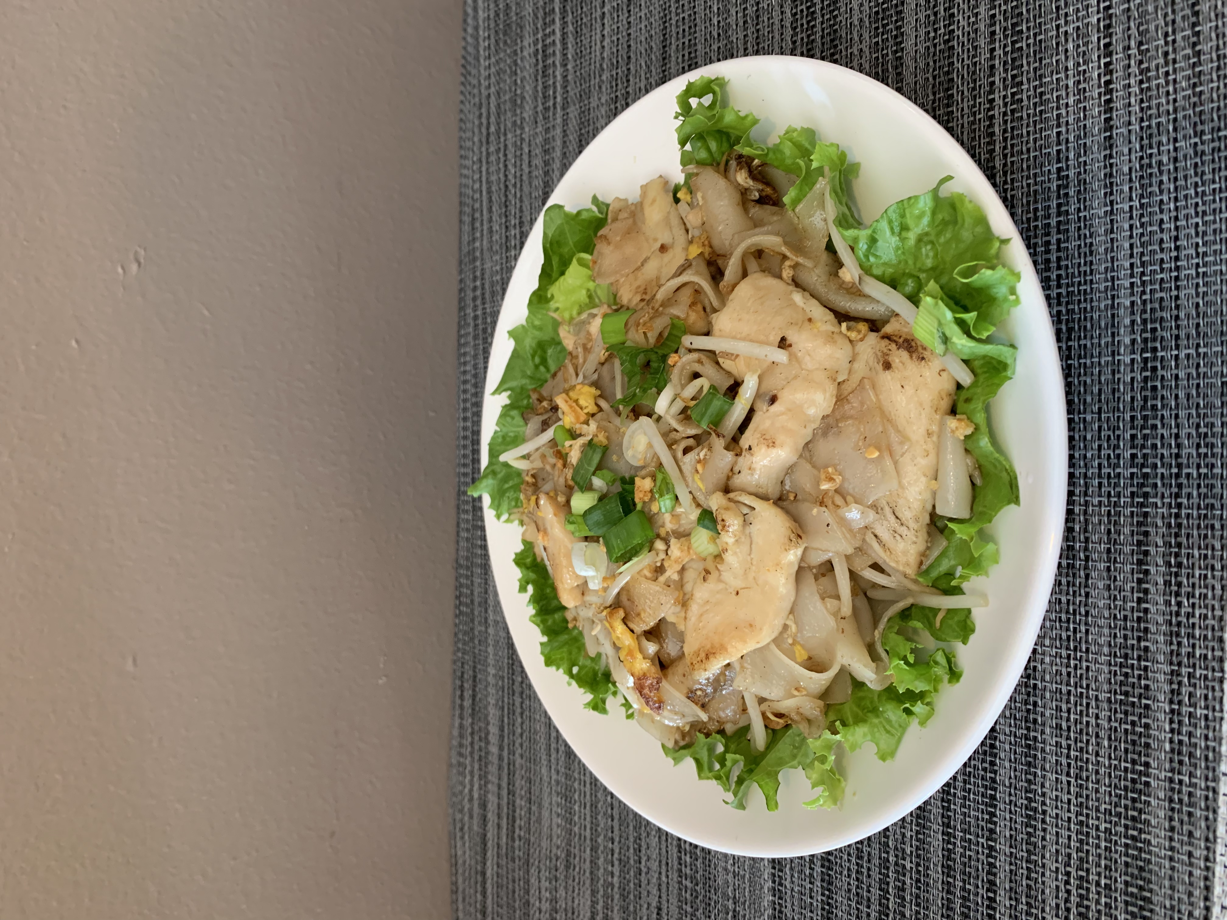 Order Khua Kai Noodle food online from R Haan Thai store, Los Angeles on bringmethat.com