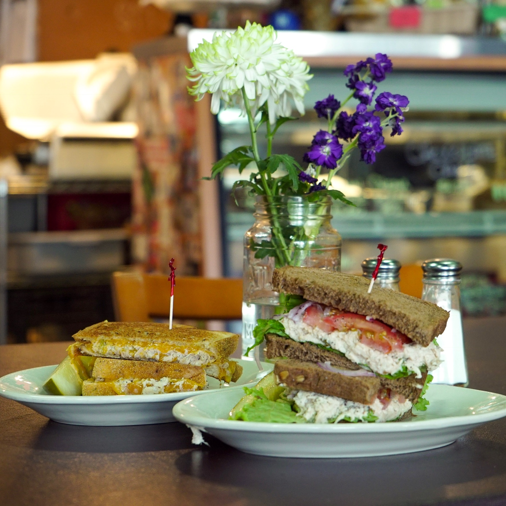 Order Tuna Salad Sandwich food online from Street Level Cafe store, Los Angeles on bringmethat.com
