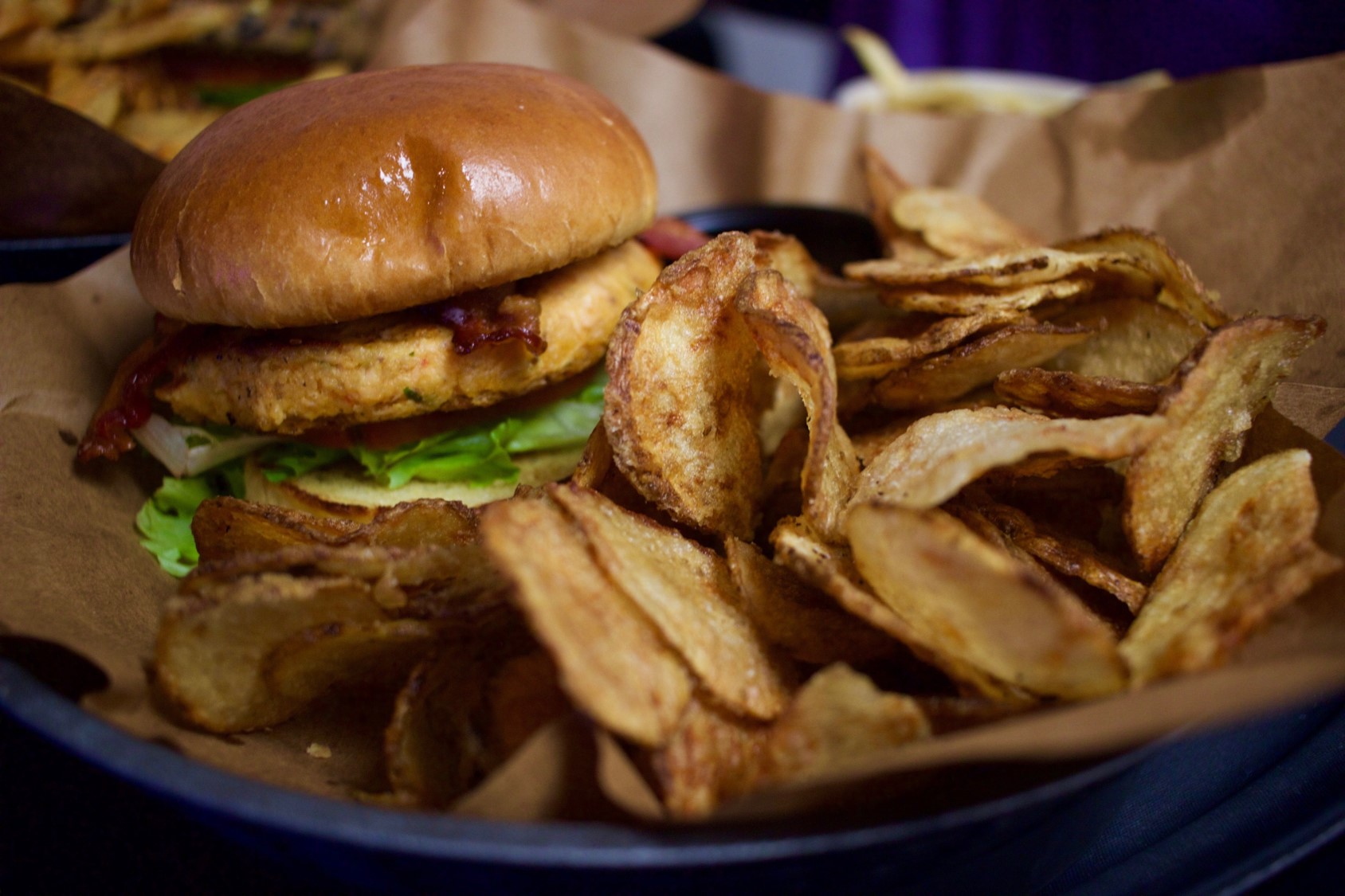 Order Salmon Cake BLT Sandwich food online from Pub By Novo store, Bowling Green on bringmethat.com