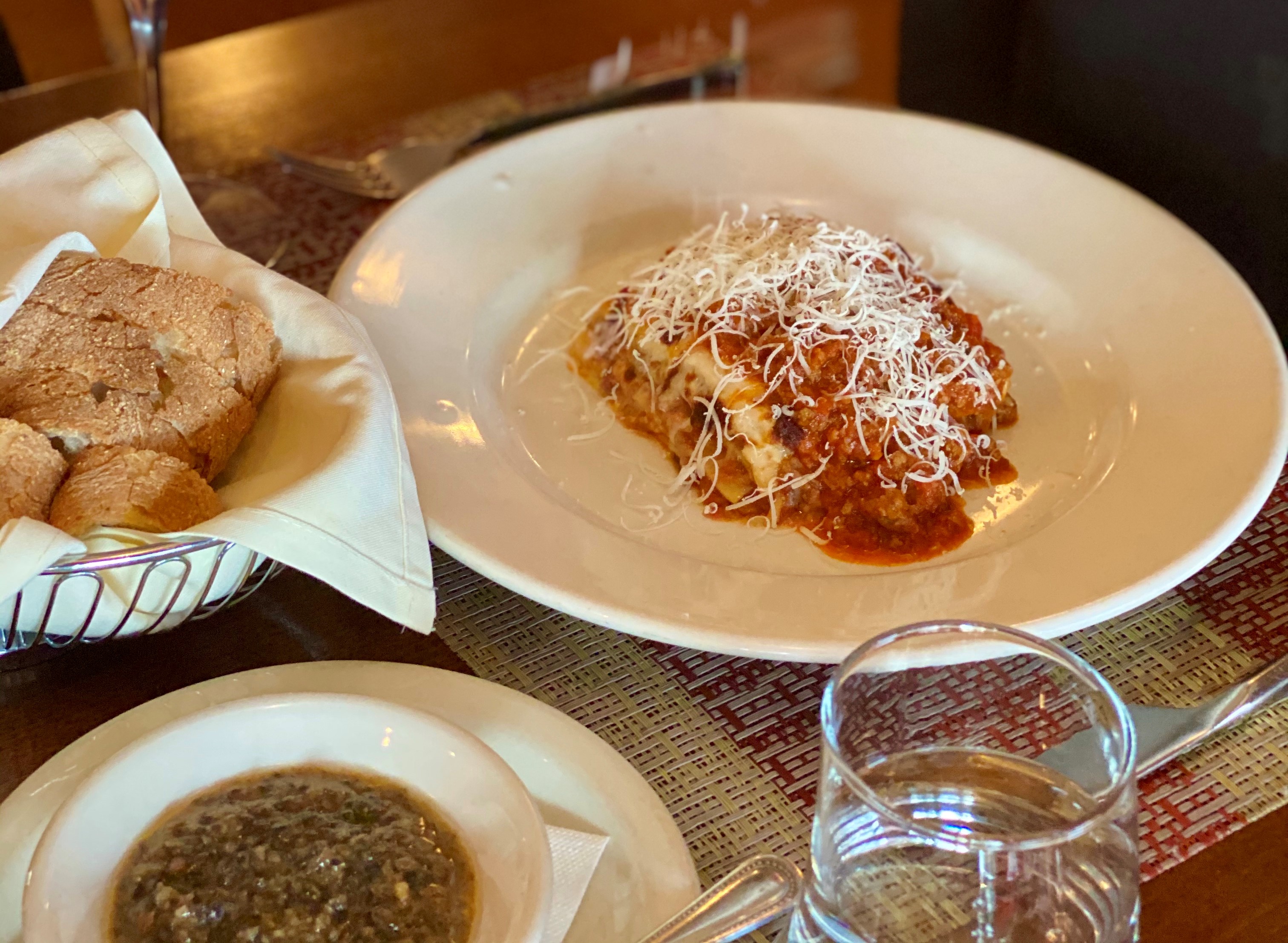 Order Lasagna Della Casa food online from Tramonto Bistro store, Malibu on bringmethat.com