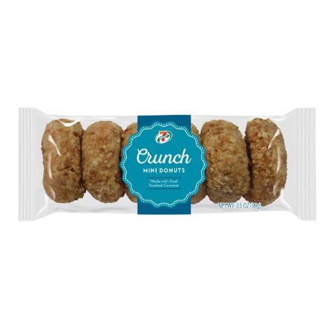 Order 7-Select Crunch Mini Donuts 6 Count food online from 7-Eleven store, Arlington on bringmethat.com