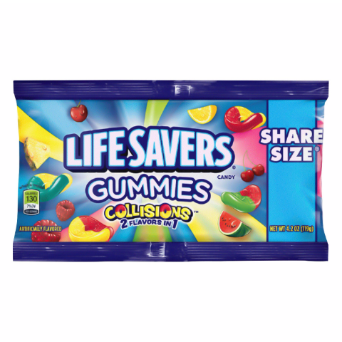 Order LifeSavers Gummies Collisions 4.2oz food online from 7-Eleven store, Wakefield on bringmethat.com