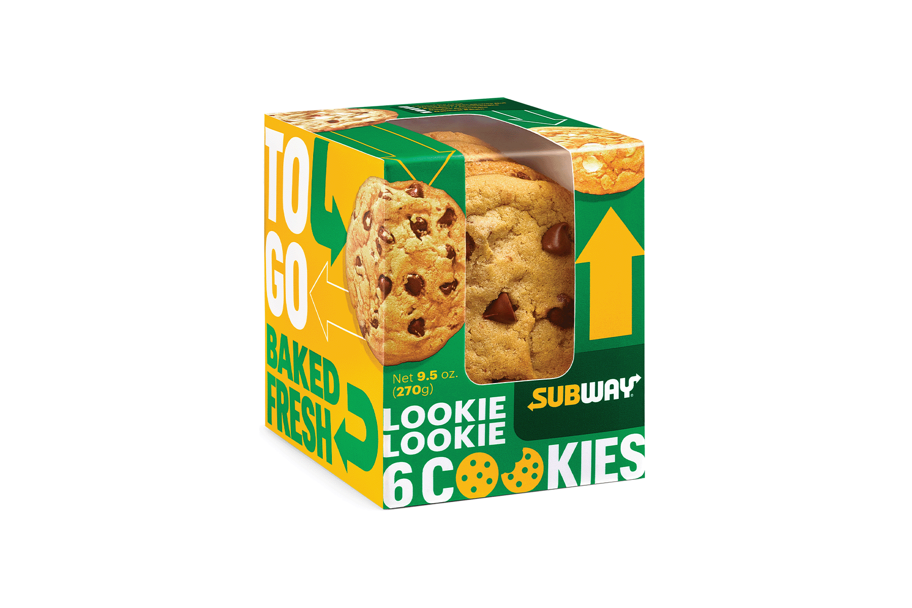 Order 6 Pack Cookie Box food online from SUBWAY® store, Kansas City on bringmethat.com
