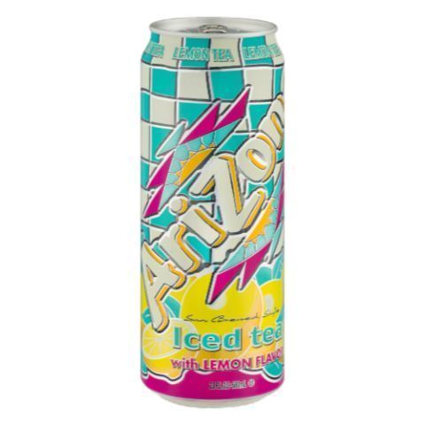 Order Arizona Tea with Lemon 23oz Can food online from 7-Eleven store, Charlotte on bringmethat.com