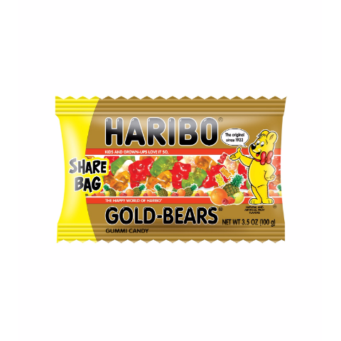 Order Haribo Gold Gummy Bears 3.5oz food online from 7-Eleven store, Natick on bringmethat.com