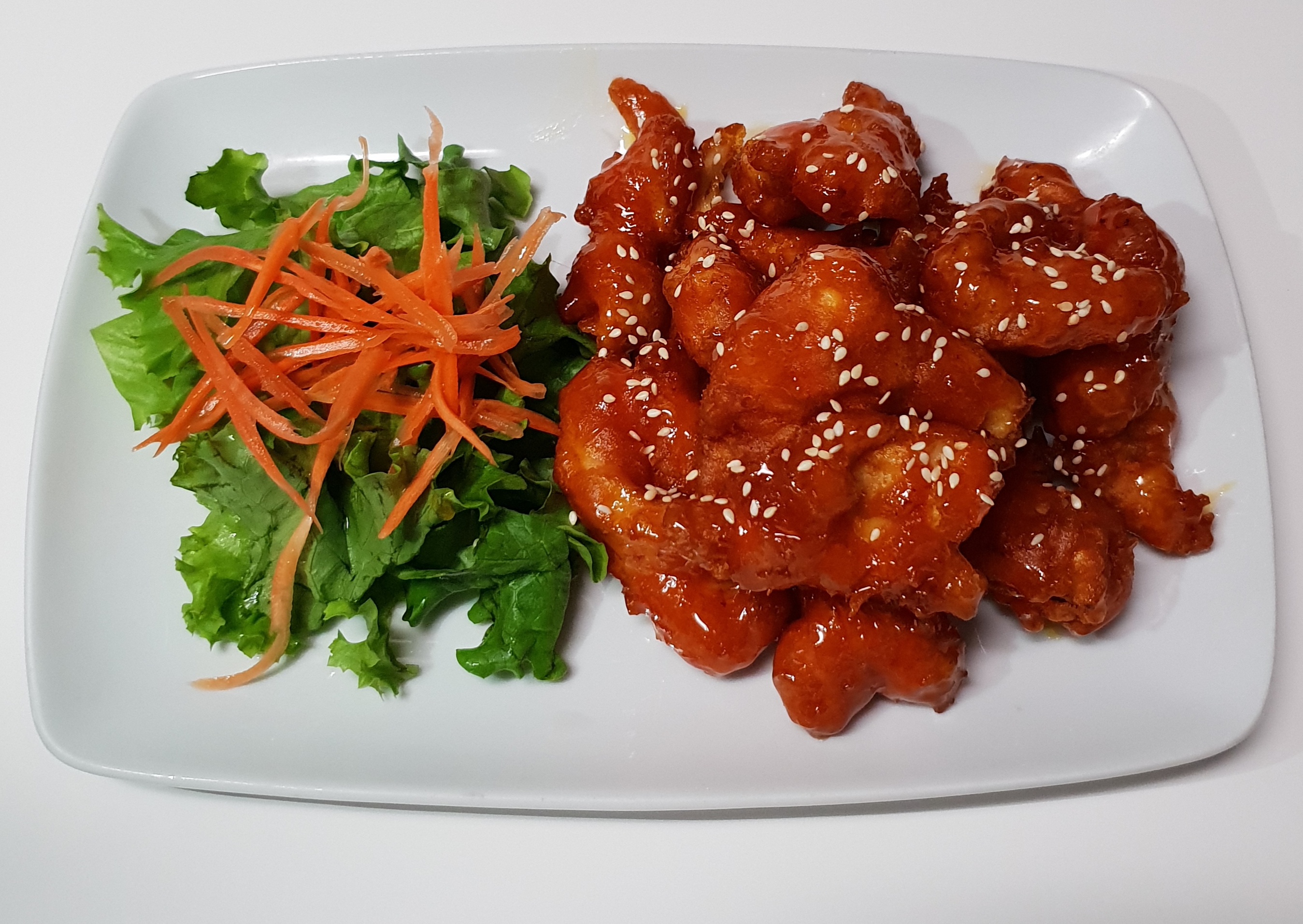 Order Orange Chicken food online from R Haan Thai store, Los Angeles on bringmethat.com