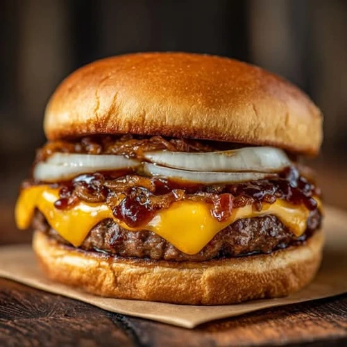 BBQ Cheese Burger from TASTY PASTA PIZZA &GRILL