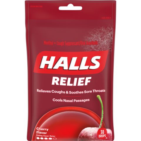 Order Halls Cherry Bag 30 Count food online from 7-Eleven store, Wakefield on bringmethat.com