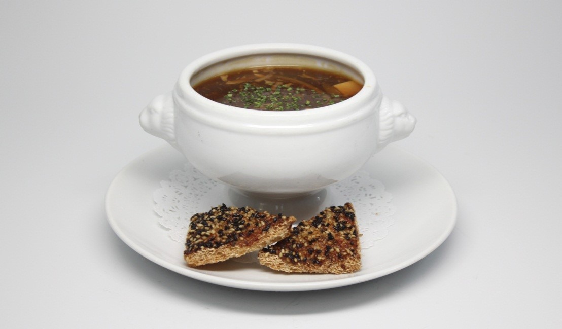 Order Hot and Sour Soup food online from Tao Downtown store, New York on bringmethat.com