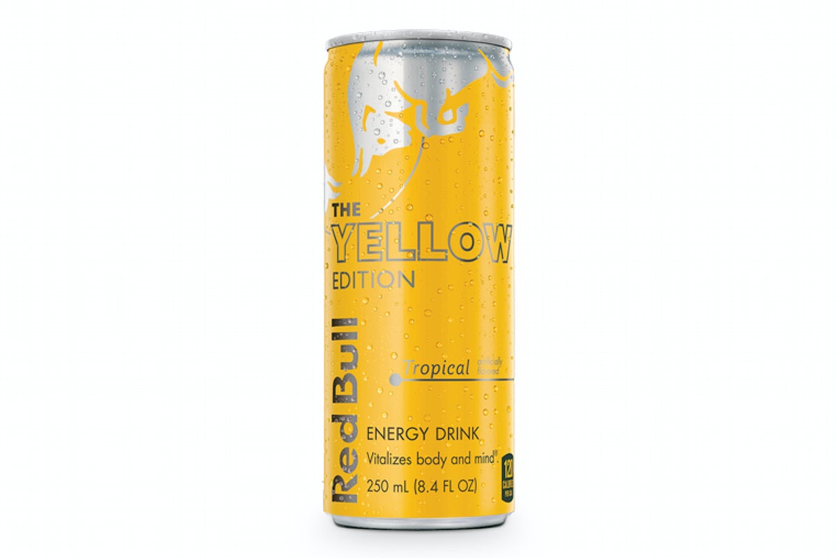 Order Red Bull Yellow Can food online from Macs & Stacks store, Woodbridge on bringmethat.com
