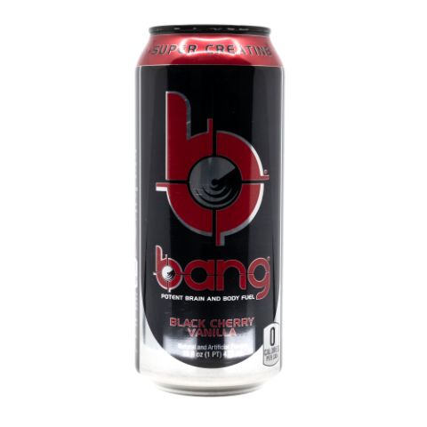 Order Bang Black Cherry Vanilla 16oz food online from Circle K And Liquors store, Fontana on bringmethat.com