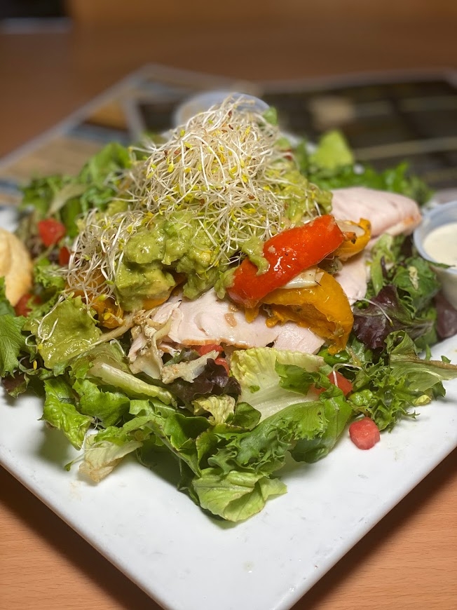 Order Green Goddess Apple Turkey Salad food online from Berry Fresh Cafe store, Jupiter on bringmethat.com