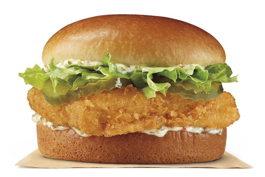 Order Big Fish Sandwich food online from Burger King store, Jupiter on bringmethat.com