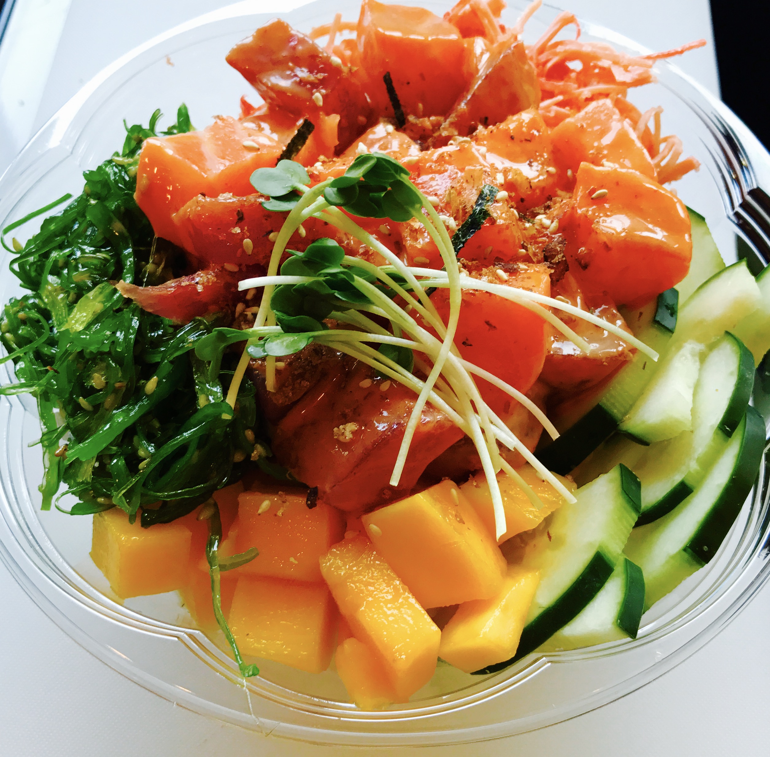 Order 2 Proteins Create Your Own Poke Bowl food online from Poke Bowl store, Brooklyn on bringmethat.com